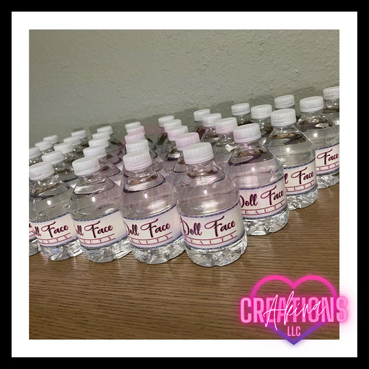 Water Bottle Labels