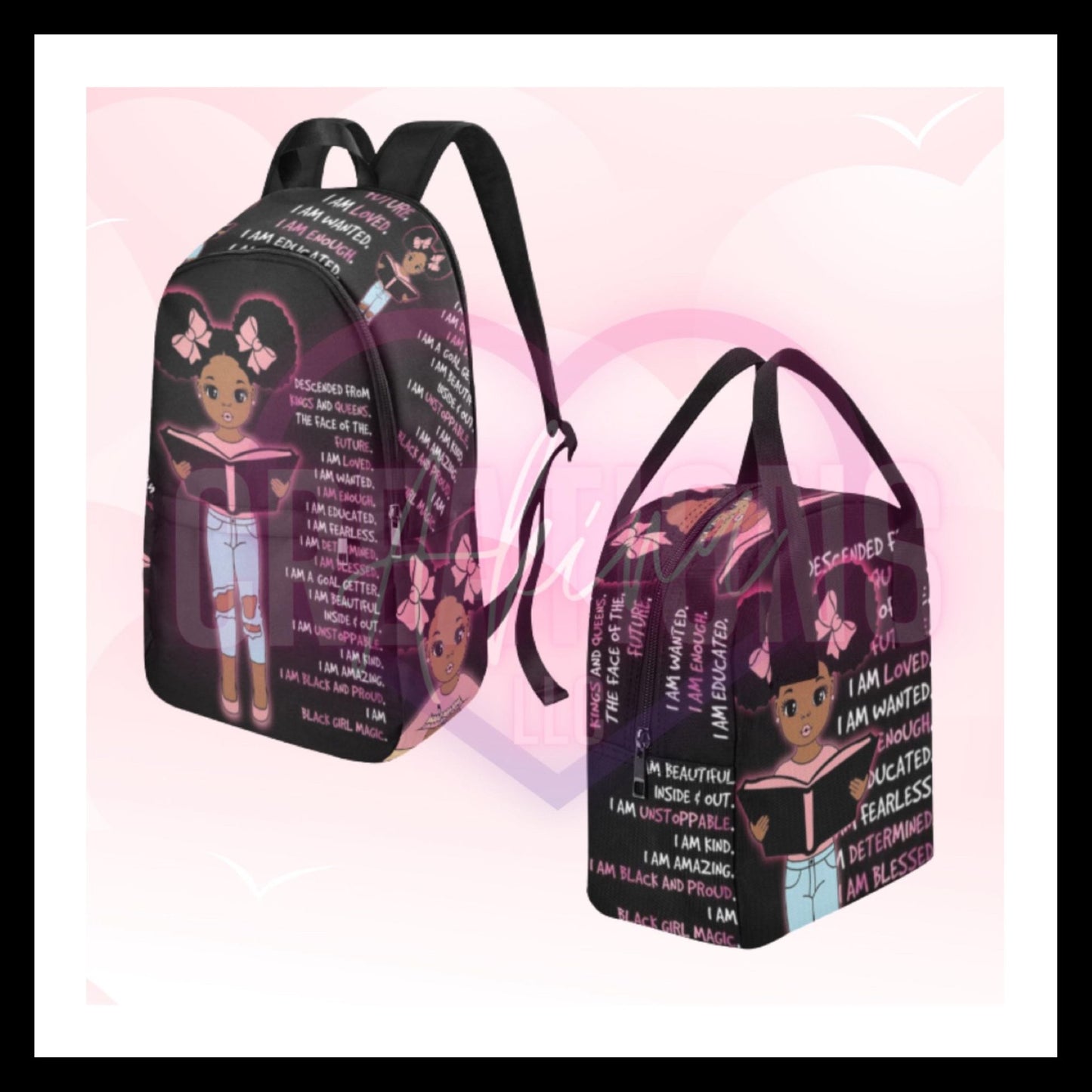 Custom Backpack/Lunch Box Combo